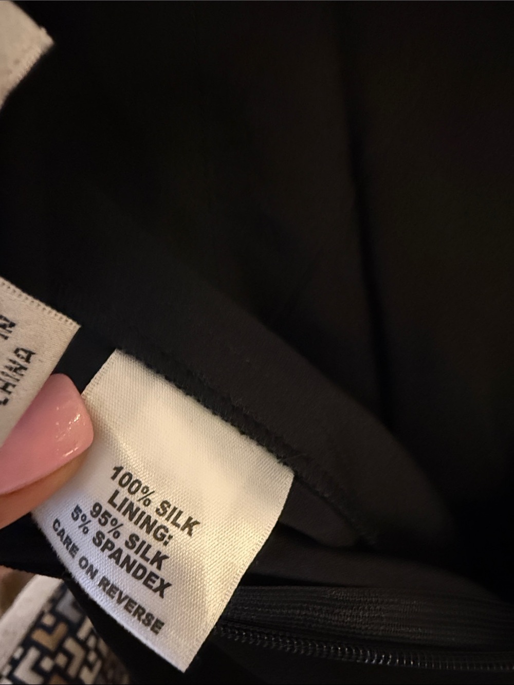ST. John evening Flowing Black silk pants with Wide leg size 2 - Picture 5 of 5